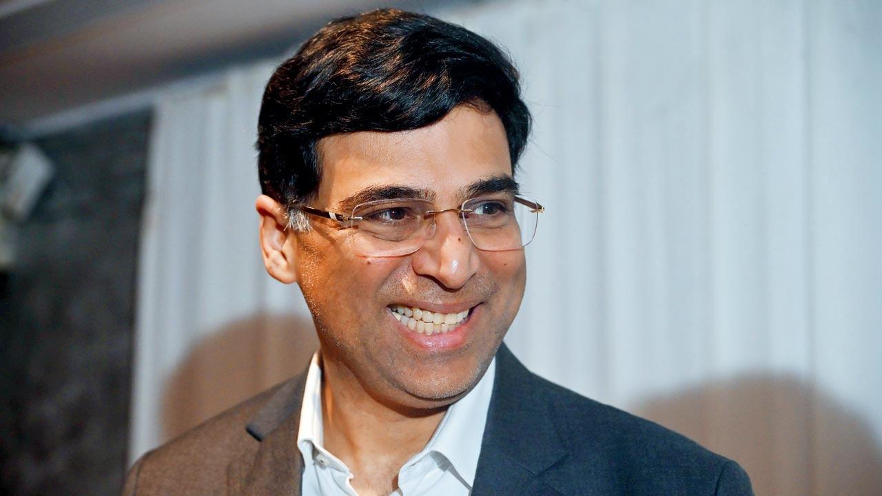 Viswanathan Anand. File pic/Atul Kamble
